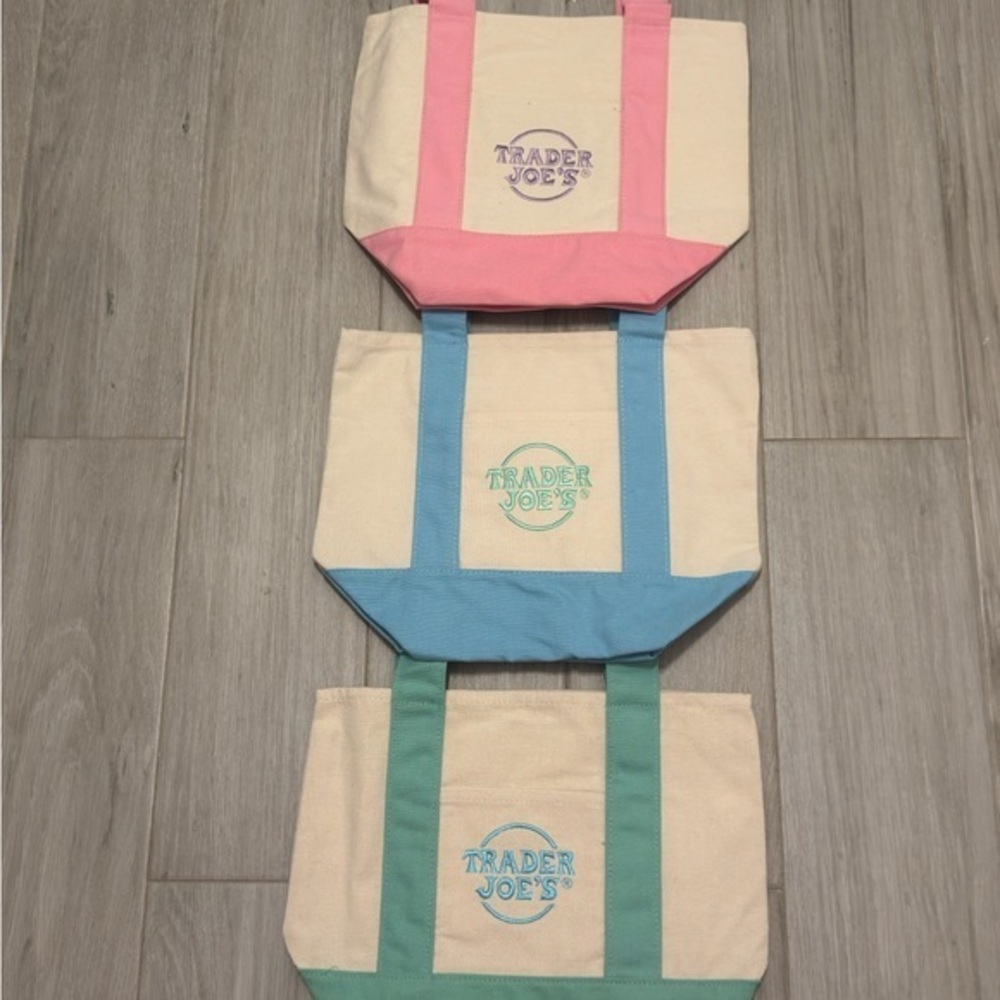 Trader Joe’s Mini Canvas Tote Bag